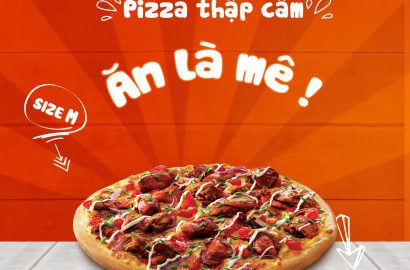 Pizza thập cẩm ship nhanh như chớp tại Hà Nội